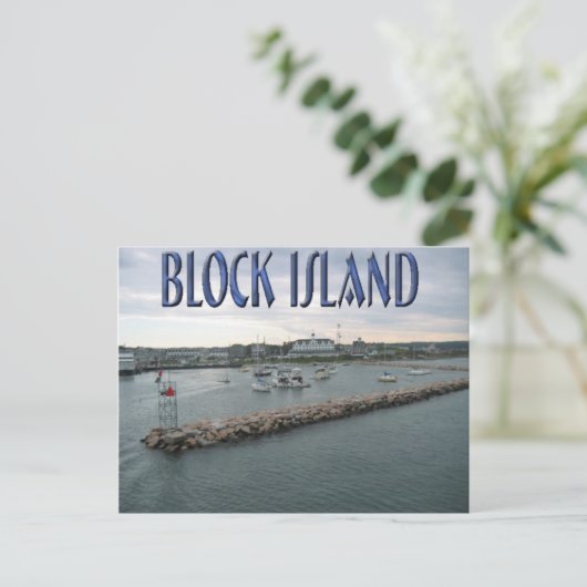 eiland rhode briefkaart (Staand voorkant)