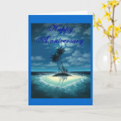 Eiland-Romaans, Gelukkig Jubileum Kaart (Gele Bloem)