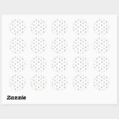 eiland ronde sticker (Vel)
