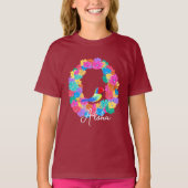 Eiland Rustieke Vogel 'Aloha' T-shirt (Voorkant)