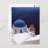 eiland Santorini Briefkaart (Voorkant / Achterkant)