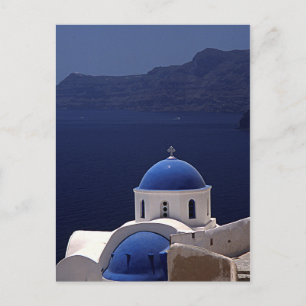 eiland Santorini Briefkaart