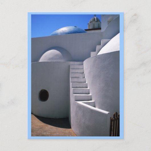 eiland Santorini Griekenland Briefkaart (Voorkant)