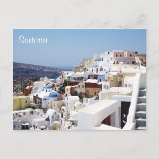 eiland Santorini Griekenland Briefkaart
