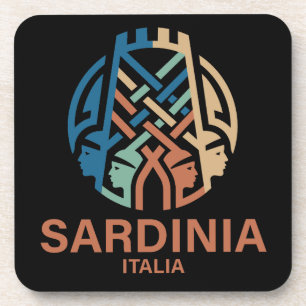 Eiland Sardinië Italië Bier Onderzetter