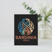 Eiland Sardinië Italië Briefkaart (Staand voorkant)
