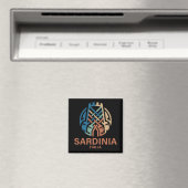 Eiland Sardinië Italië Magneet (Insitu (Vaatwasser))