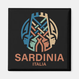 Eiland Sardinië Italië Magneet