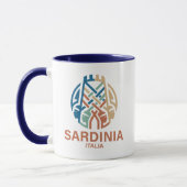 Eiland Sardinië Italië Mok (Links)