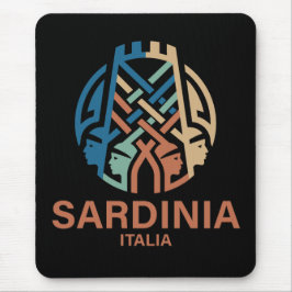 Eiland Sardinië Italië Muismat