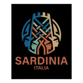 Eiland Sardinië Italië Perfect Poster