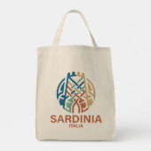 Eiland Sardinië Italië Tote Bag (Achterkant)