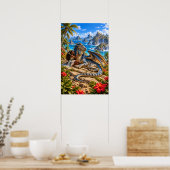 Eiland Schat Poster (Keuken)