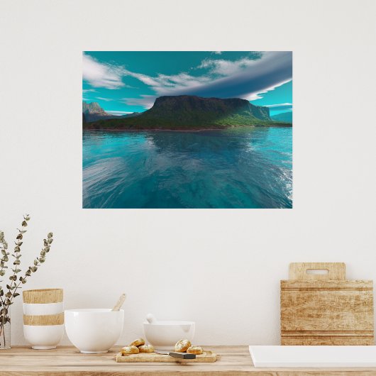 eiland Shadows Poster (Keuken)