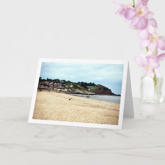 Eiland Sheppey Leysdown-on-Sea Stranddorp Kaart (Orchidee)