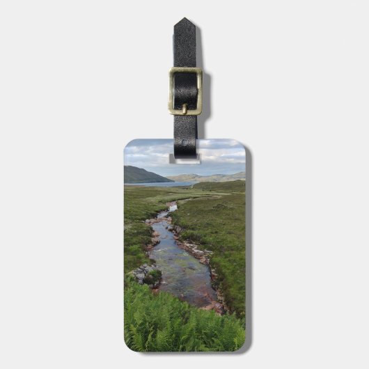 eiland Skye Bagagelabel (Voorkant verticaal)