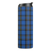 Eiland Skye Blauwe Tartan Plaid Thermosbeker (Gedraaid links)