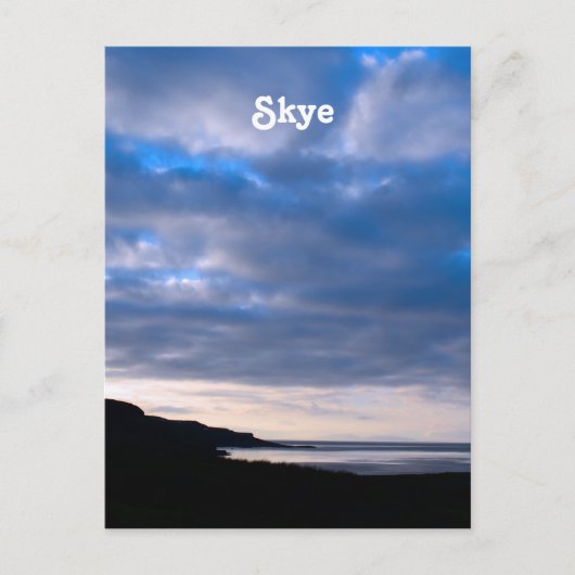 eiland Skye Briefkaart (Voorkant)
