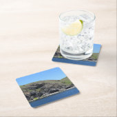 Eiland Skye Drakenkop Rotswat Kust Mythe Kartonnen Onderzetters (Insitu)