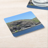 Eiland Skye Drakenkop Rotswat Kust Mythe Kartonnen Onderzetters (Schuin)