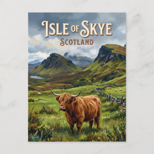 eiland Skye Portree Schotland Briefkaart