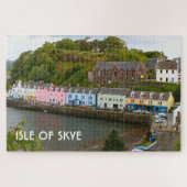 eiland Skye: Portree, Schotland Legpuzzel (Horizontaal)