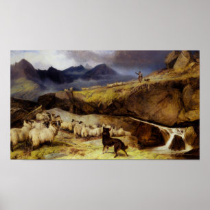 eiland Skye Poster