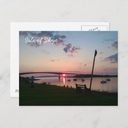 Eiland Skye, Schotland Briefkaart (Voorkant / Achterkant)