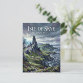 Eiland Skye Schotland Briefkaart (Staand voorkant)