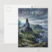 Eiland Skye Schotland Briefkaart (Voorkant / Achterkant)