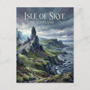 Eiland Skye Schotland Briefkaart