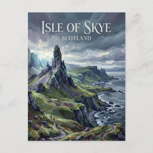 Eiland Skye Schotland Briefkaart (Voorkant)