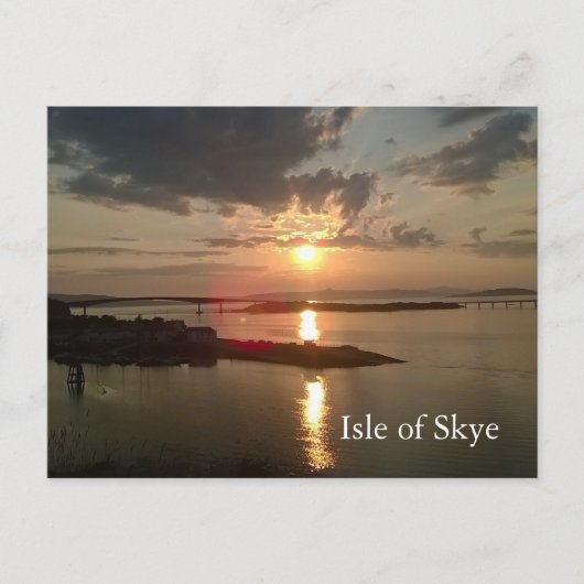 Eiland Skye, Schotland Briefkaart (Voorkant)