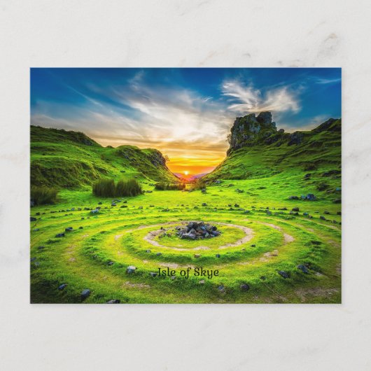 eiland Skye, Schotland, Briefkaart (Voorkant)