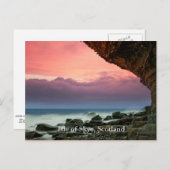 Eiland Skye, Schotland gelabeld, Briefkaart (Voorkant / Achterkant)