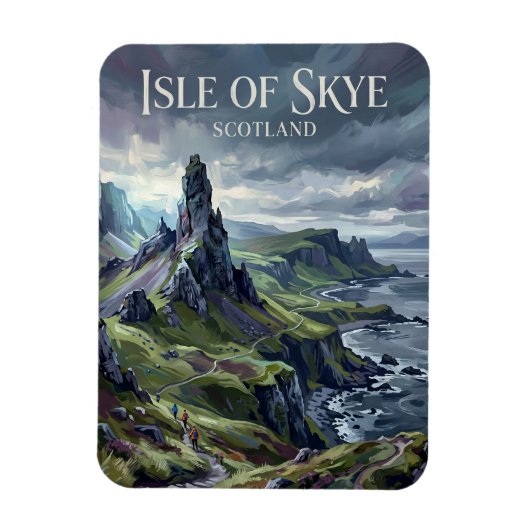 eiland Skye Schotland Magneet (Verticaal)