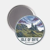 Eiland Skye Schotland Magneet (Voorkant / Achterkant)