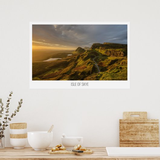 Eiland Skye, Schotland Poster (Keuken)