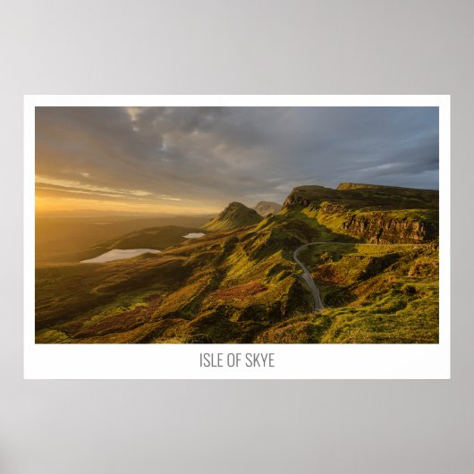 Eiland Skye, Schotland Poster (Voorkant)