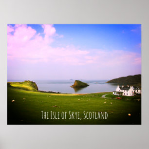 Eiland Skye, Schotland, prachtig poster