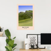 Eiland Skye Schotland Reisposter Poster (Thuiskantoor)