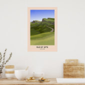 Eiland Skye Schotland Reisposter Poster (Keuken)