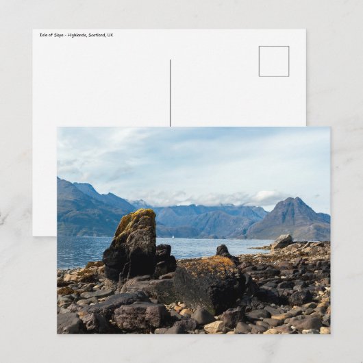 Eiland Skye - Schotland, VK Briefkaart (Voorkant / Achterkant)