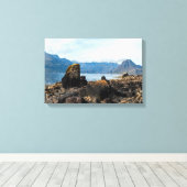 Eiland Skye - Schotland, VK Canvas Afdruk (Insitu (Houten vloer))
