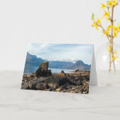 Eiland Skye - Schotland, VK Kaart (Gele Bloem)