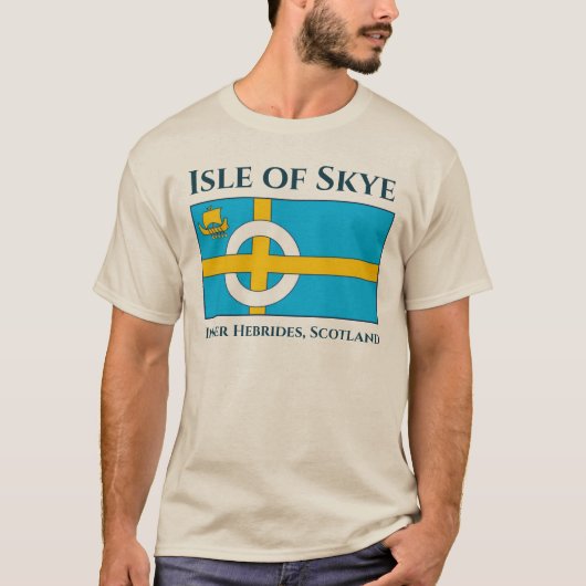 Eiland Skye Scotland t shirt (Voorkant)