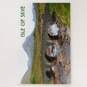 eiland Skye: Sligachan Bridge, Schotland Legpuzzel (Verticaal)