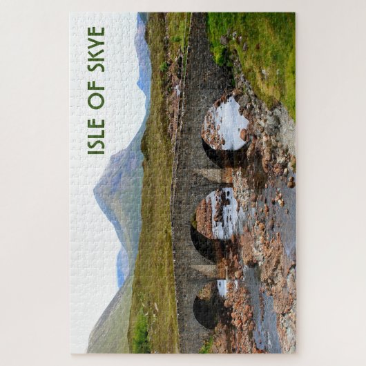eiland Skye: Sligachan Bridge, Schotland Legpuzzel (Verticaal)