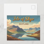 Eiland Skye - Wilde Schoonheid van Schotland Briefkaart (Voorkant / Achterkant)