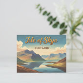 Eiland Skye - Wilde Schoonheid van Schotland Briefkaart (Staand voorkant)
